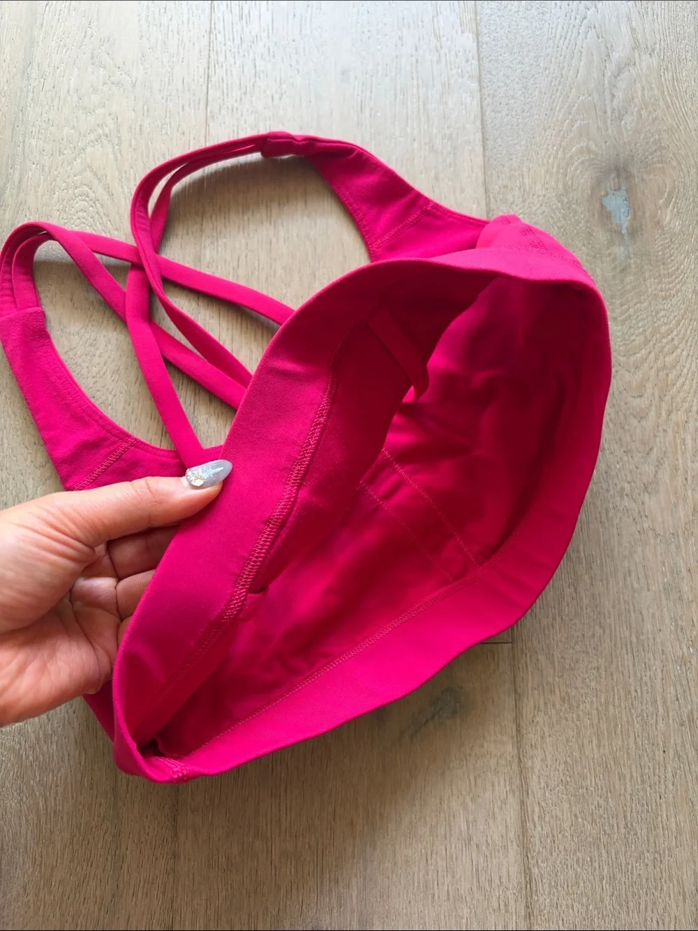GUC energy bra calypso pink size 4 lululemon - Picture 7 of 15